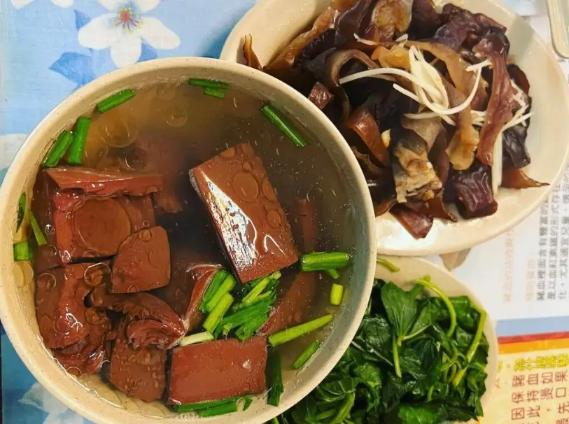 豬血湯營養成分