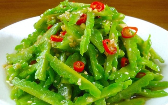 涼拌苦瓜做法