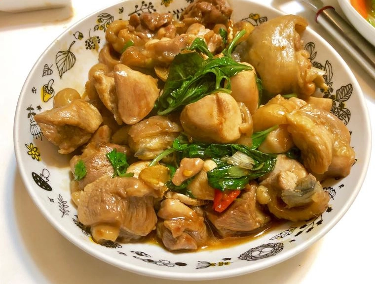 麻油炒雞丁做法