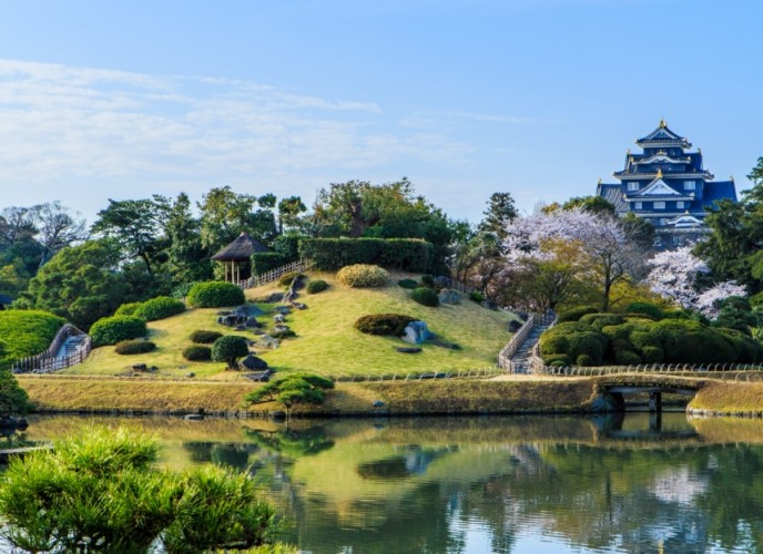岡山城後樂園